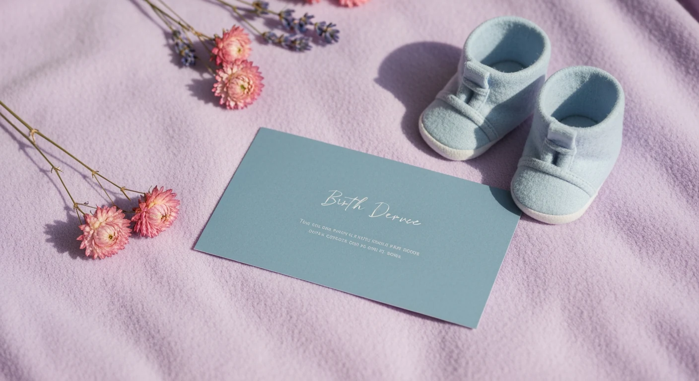 Que mettre sur un faire-part de naissance : les informations essentielles